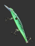 Green lightning Shad Jerkbait