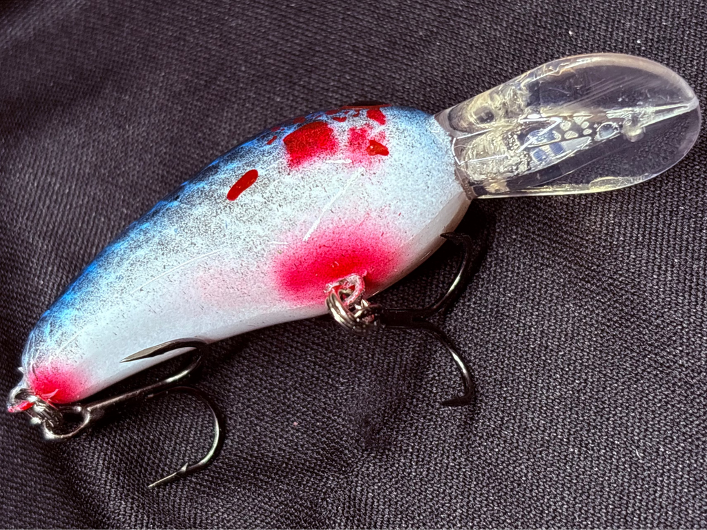 Bloody Blue Electric Shad Medium Diver 1/3oz