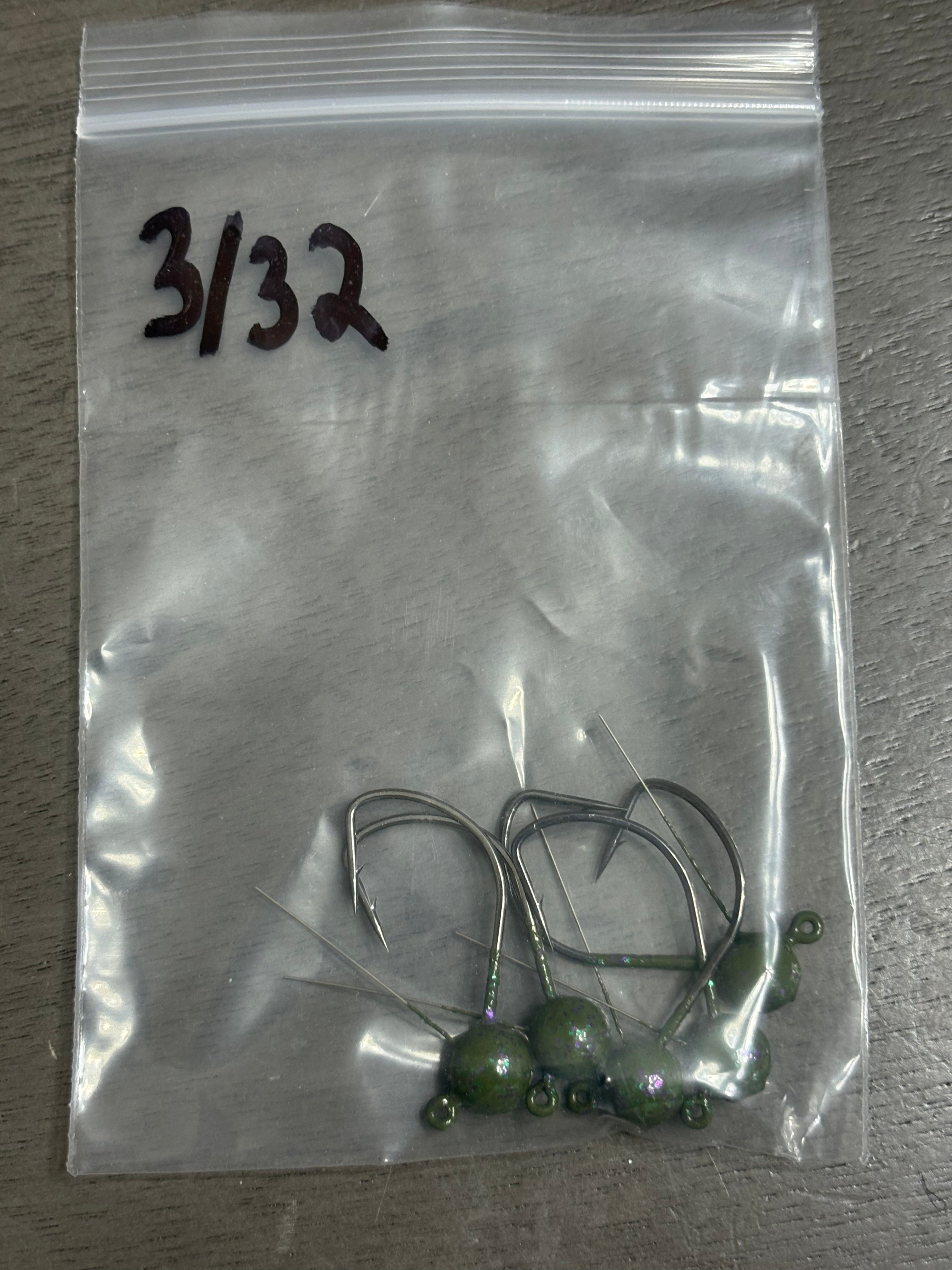 3/32oz  Weedless Wacky Rig 5 Pack