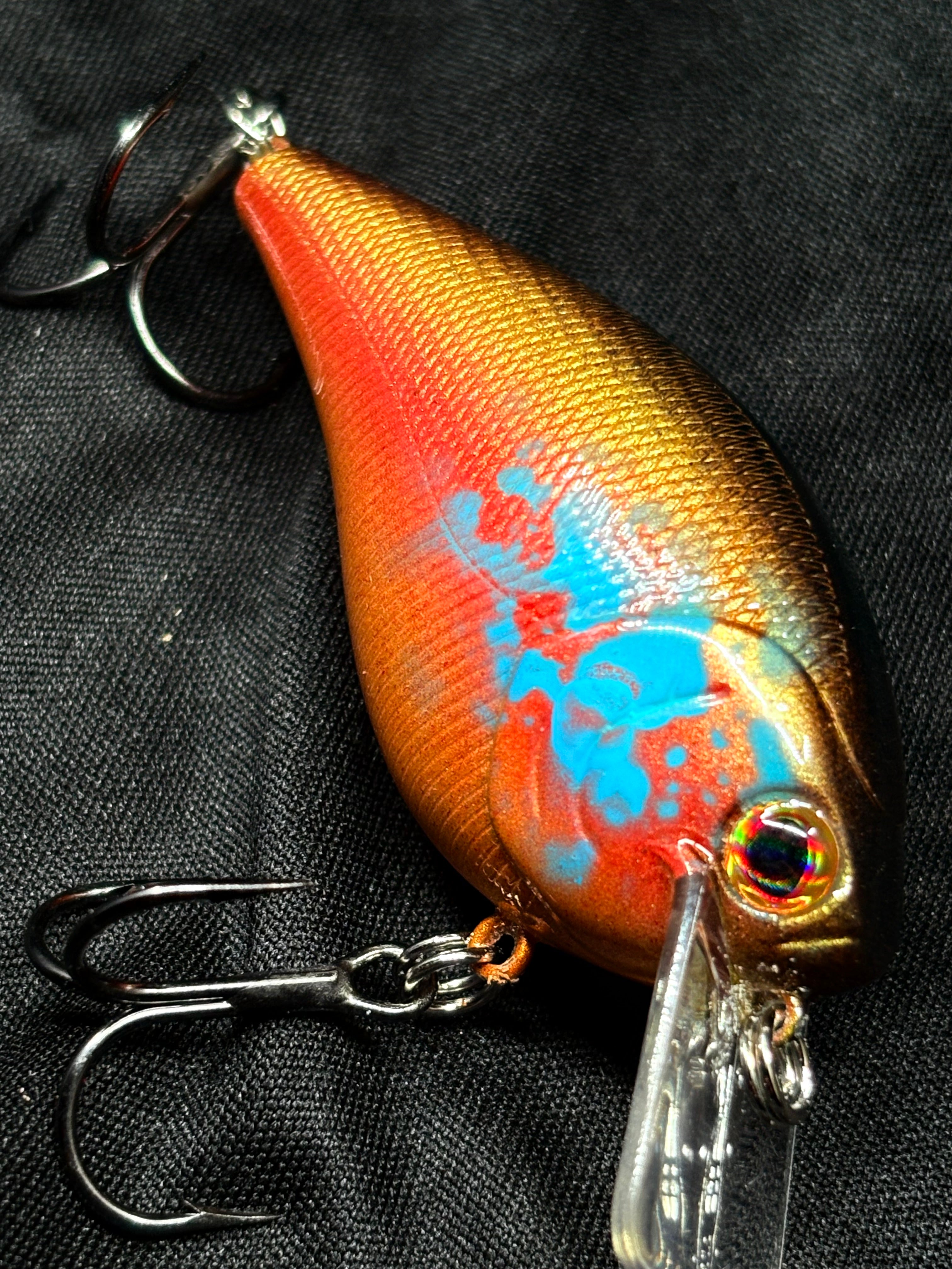 Electric Blue Sunfish 2.5 Squarebill
